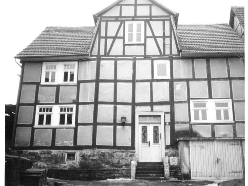 Haus am Bilsenrain. Hier wohnte die letzte jüdische Familie in Malsfeld