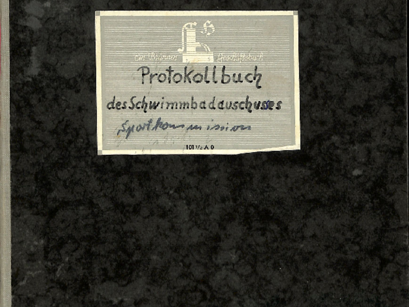 Protokolle Schwimmbadausschuss/Sportkommission