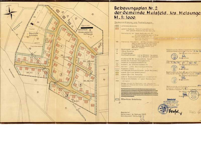 Der Bebauungsplan Nr. 2 Malsfeld (Fährberg: Buchenweg / Akazienweg u.a.)