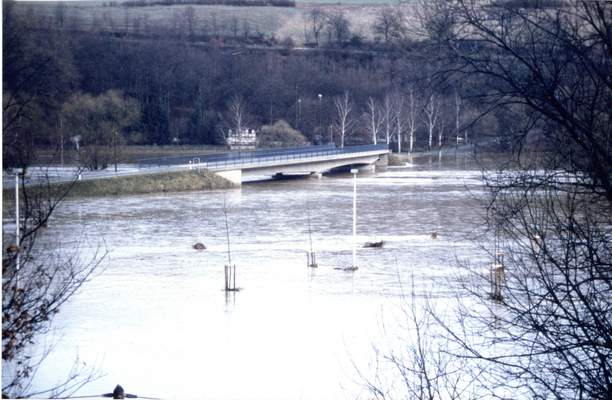 Hochwasser der Fulda