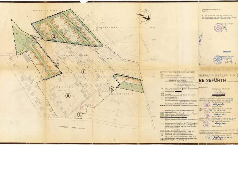 Der Bebauungsplan Nr. 03: Beiseförth, Stellrain, Am Fährberg