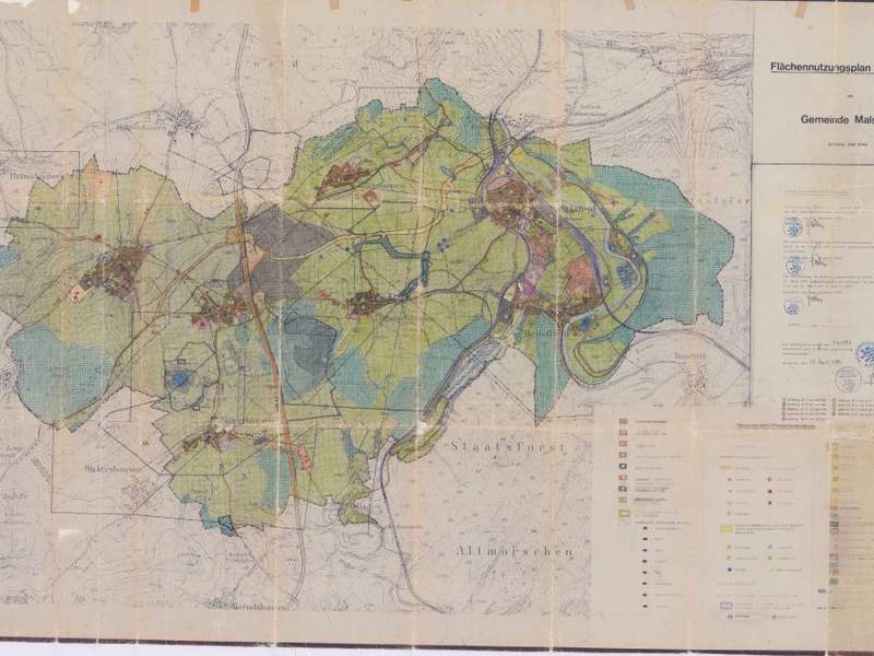 Flächennutzungsplan Malsfeld von 1980