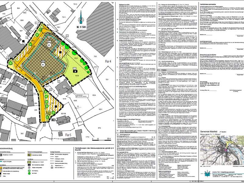 Der Bebauungsplan Nr. 11 'Das Rittergut' Malsfeld