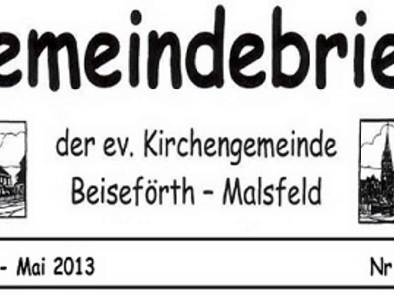 Gemeindebriefe der ev. Kirchengemeinde von 2013 bis 2018